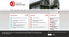 Desktop Screenshot of niederweningen.ch